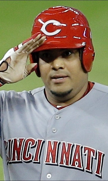 Reds try to take another in Miami